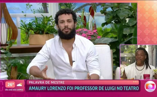 Amaury Lorenzo e Luigi no Mais Você