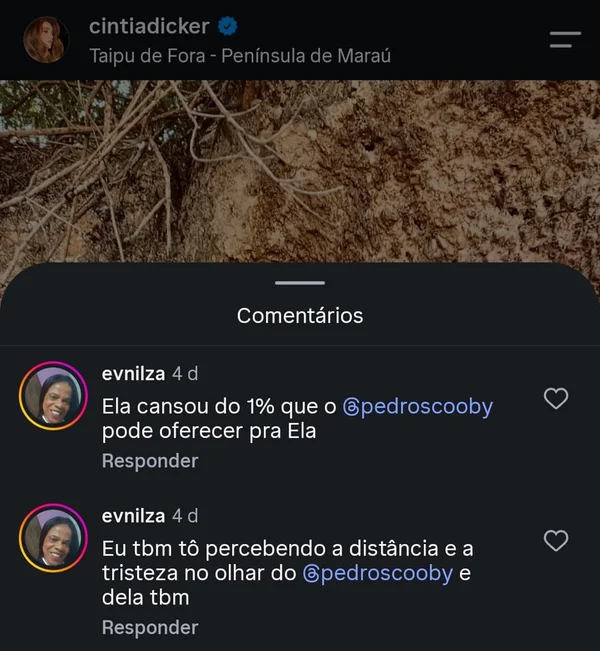 Fãs já haviam percebido distanciamento entre Pedro Scooby e Cintia Dicker - destaque galeria
