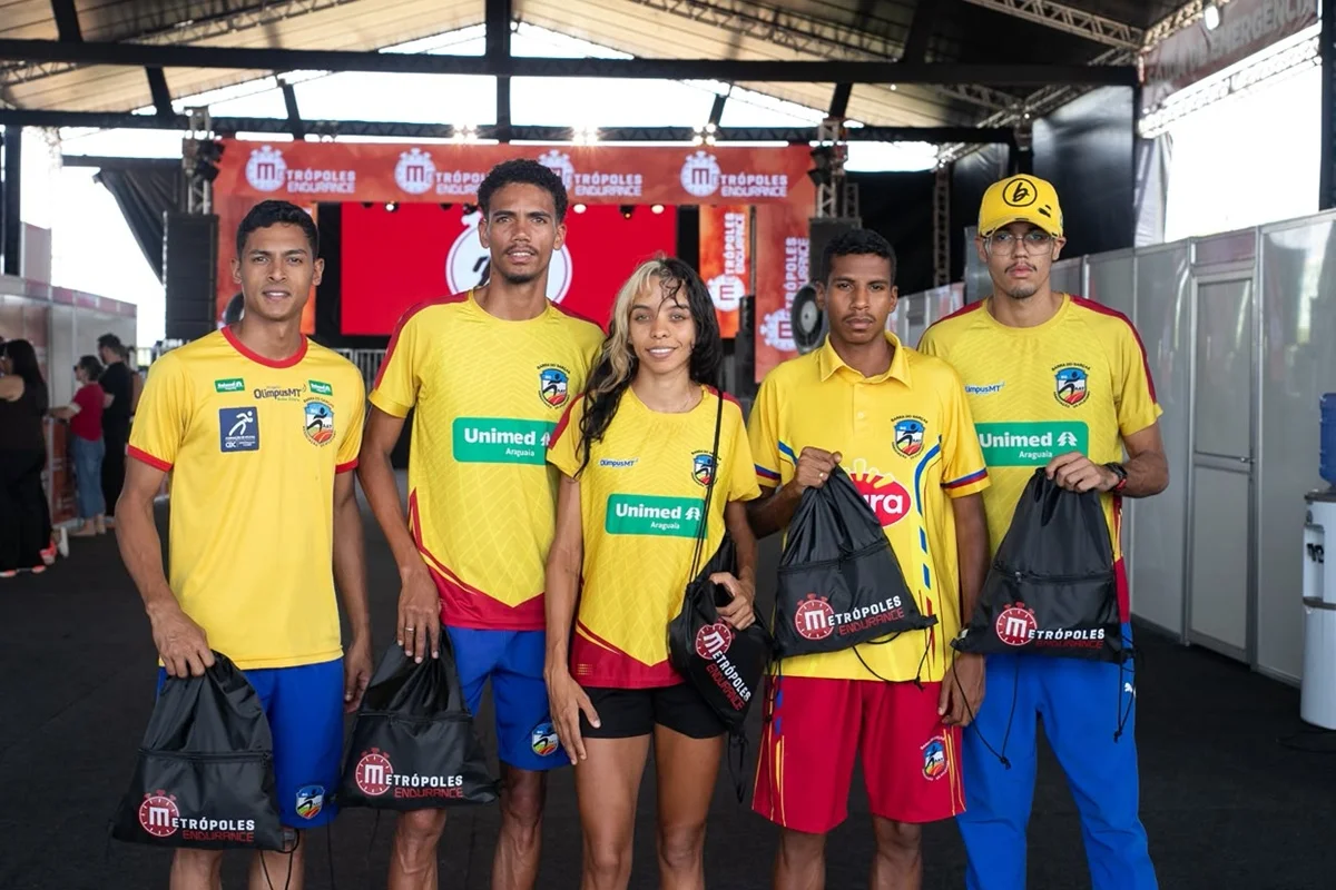 Lucas Leite, Vitor Ferreira, Francielly Marcondes, Fábio Rodrigues e Peterson Ribeirão Lucas Leite, Vitor Ferreira, Francielly Marcondes, Fábio Rodrigues e Peterson Ribeirão