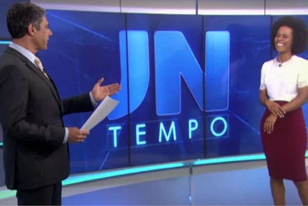 William Bonner chama Maju de “Malu” e imita personagem Cebolinha no JN