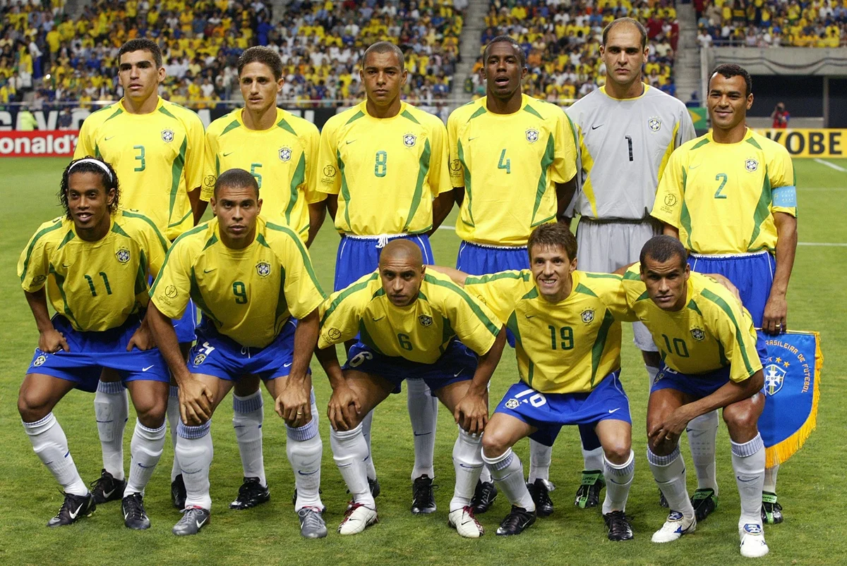 Seleção Brasileira de 2002, ano em que o Brasil se tornou pentacampeão Seleção Brasileira de 2002, ano em que o Brasil se tornou pentacampeão