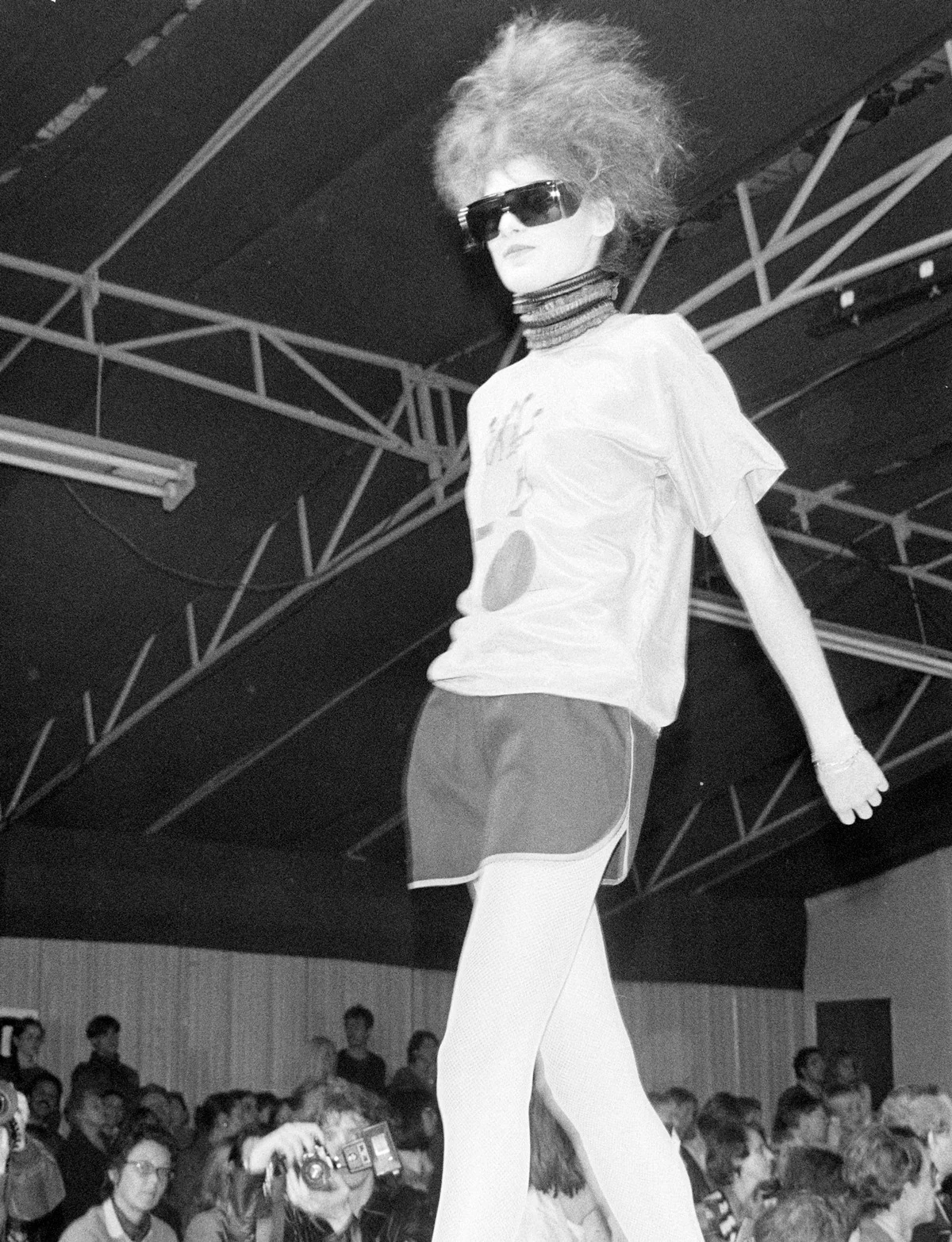 Desfile Jean Paul Gaultier, em1981 Desfile Jean Paul Gaultier, em1981