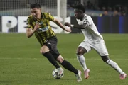 Vini Jr. foi o capitão merengue na partida.