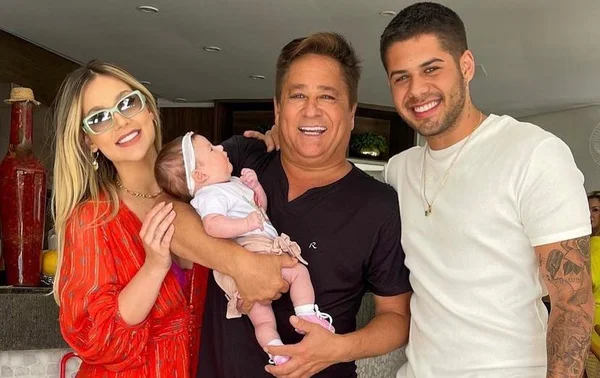 Virgínia Fonseca presta homenagem de aniversário ao sogro, Leonardo