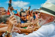 Luiz Inácio Lula da Silva, durante Visita ao Hospital Estadual do Litoral Norte Luiz Inácio Lula da Silva, durante Visita ao Hospital Estadual do Litoral Norte