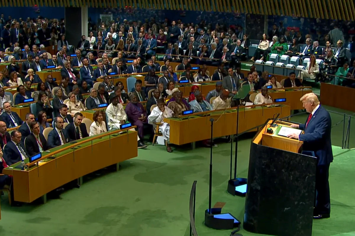 Trump discursa na ONU Trump discursa na ONU