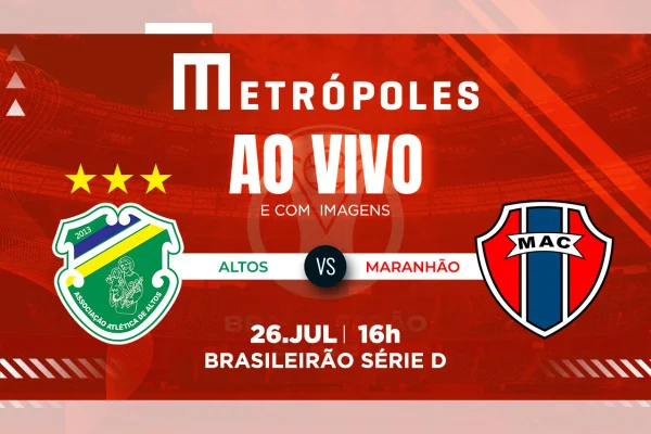 Série D: assista ao vivo e com imagens Altos-PI e Maranhão-MA
