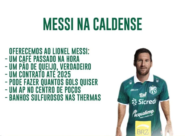 Messi na Caldense