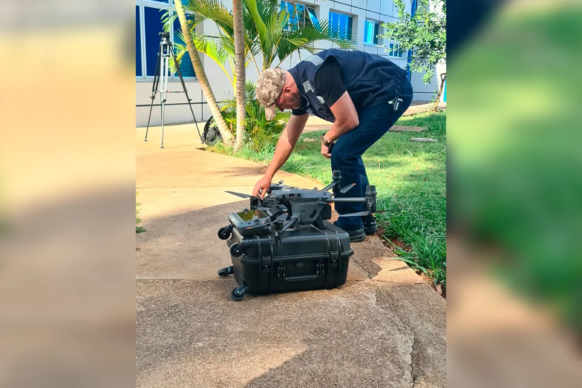 Tipo de drone usado para o monitoramento aereo no dia das eleicoes do segundo turno Tipo de drone usado para o monitoramento aereo no dia das eleicoes do segundo turno