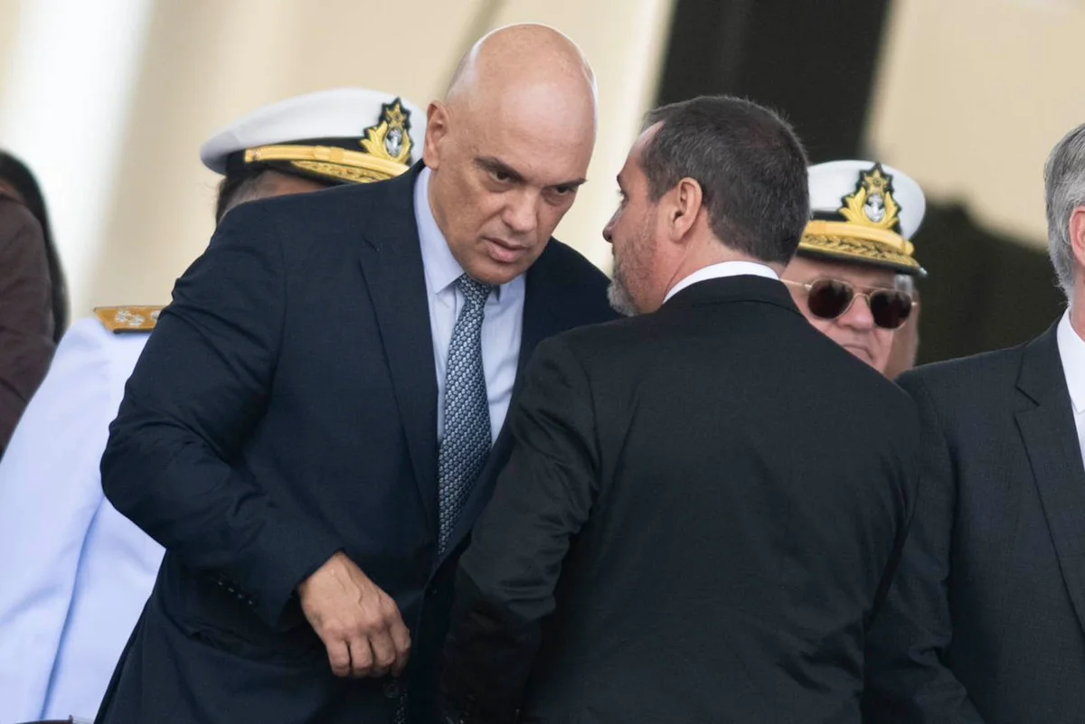Ministro citou relatório enviado pela PF a Moraes Ministro citou relatório enviado pela PF a Moraes