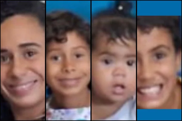 Integrantes da família que estavam desaparecidos