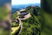 Vista aérea do Santuário NSPiedade, em Caeté Vista aérea do Santuário NSPiedade, em Caeté