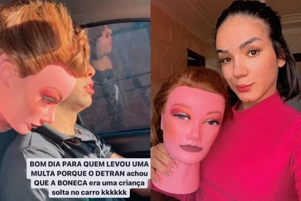Giselle e manequim