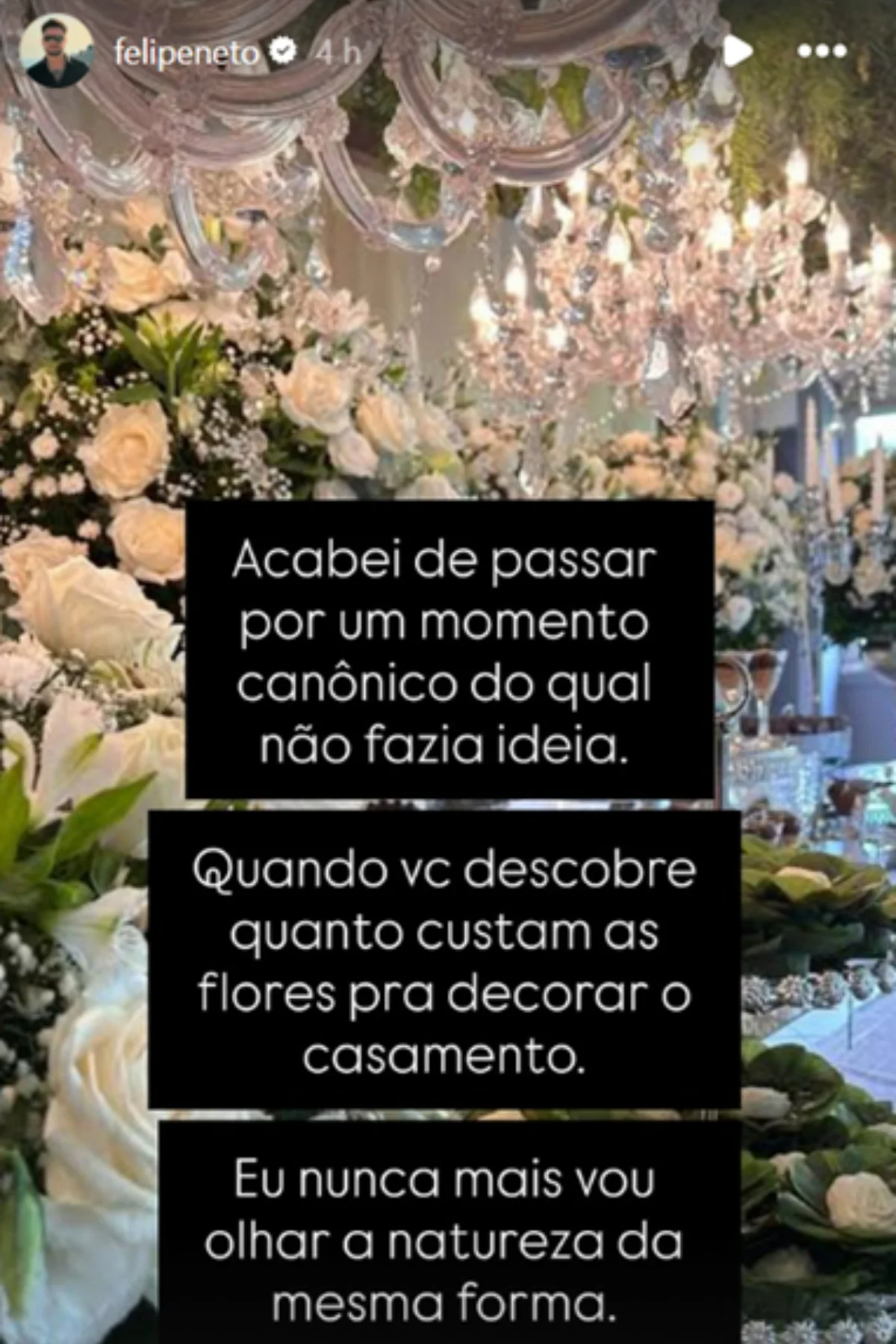 Felipe Neto compartilhou relato bem humorado nas redes. Felipe Neto compartilhou relato bem humorado nas redes.