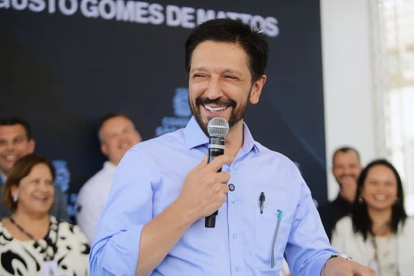 O prefeito de São Paulo, Ricardo Nunes - Metrópoles