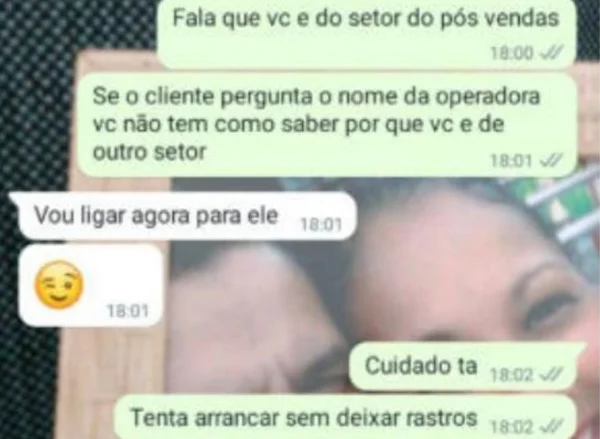 Em mensagem, estelionatário zomba de idosos e ensaia “script” de golpe