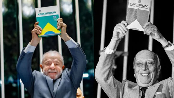 Fim da 6×1 faz Lula repetir gesto de Ulysses Guimarães