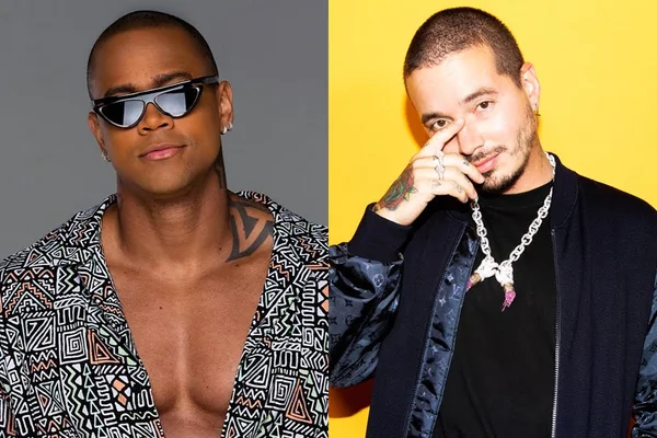 Leo Santana e J Balvin (Reprodução/Montagem Metrópoles)