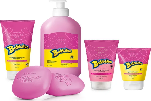 Linha Bubbaloo Cuide-se Bem, O Boticário
