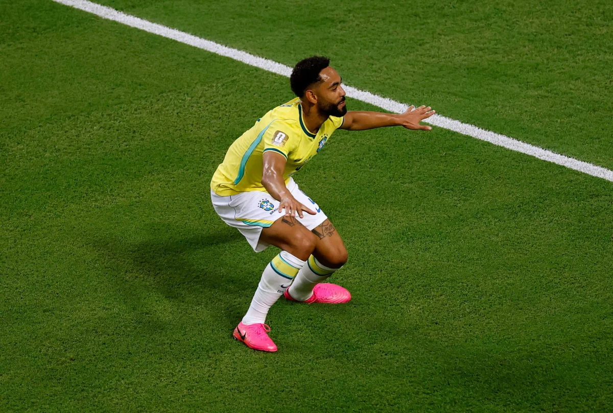 Após jogadaça do Bruno Guimarães, Cunha faz seu terceiro gol na Copa - imagem 4 Após jogadaça do Bruno Guimarães, Cunha faz seu terceiro gol na Copa - imagem 4