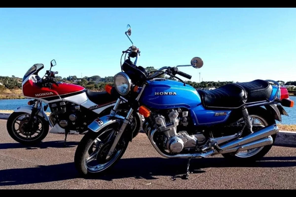 CB 750, 1981 e CBX 750F Hollywood, 1987 CB 750, 1981 e CBX 750F Hollywood, 1987