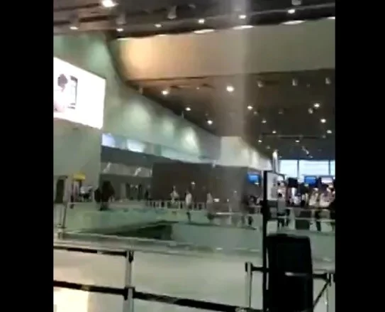 Teto aeroporto de Guarulhos