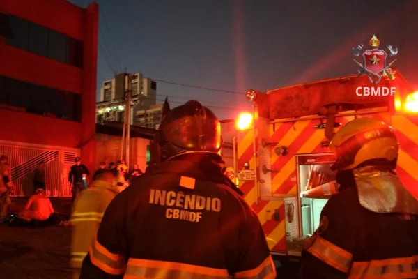 Foto colorida do CBMDF