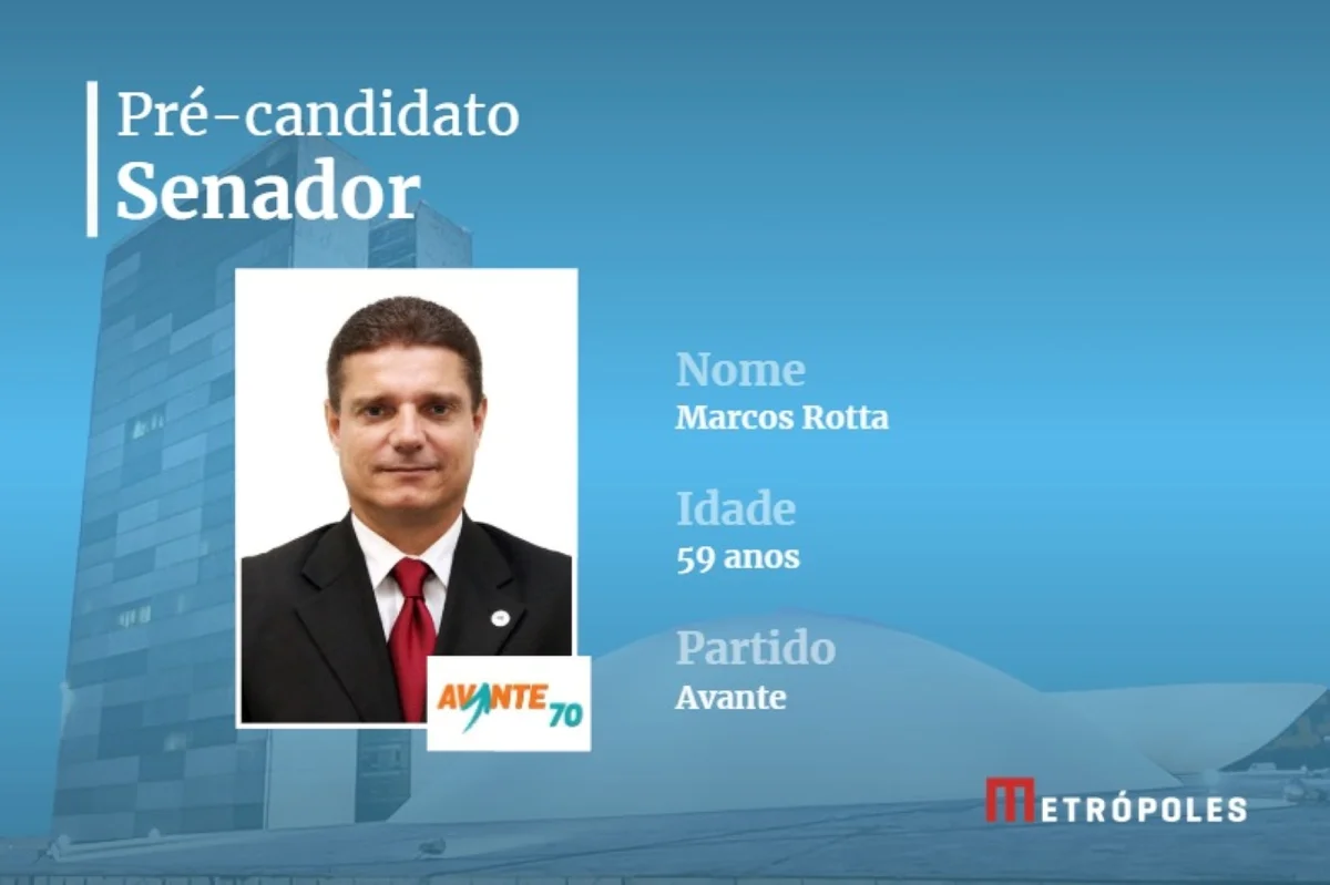 Marcos Rotta, pré-candidato ao Senado do Amazonas Marcos Rotta, pré-candidato ao Senado do Amazonas