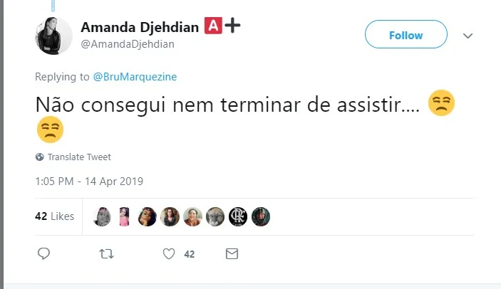 Vídeo não teve boa repercussão Vídeo não teve boa repercussão