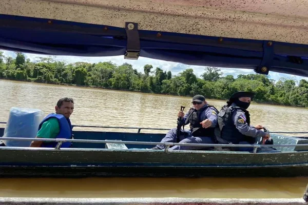 Amarildo da Costa de Oliveira preso pela polícia