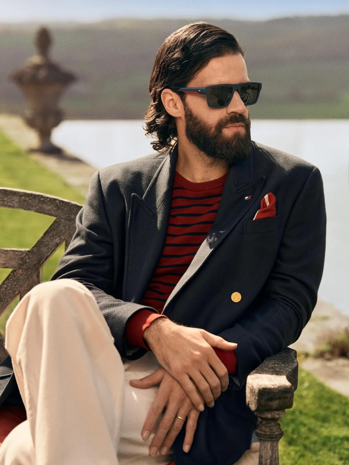 Alisson Becker para a Tommy Hilfiger Alisson Becker para a Tommy Hilfiger