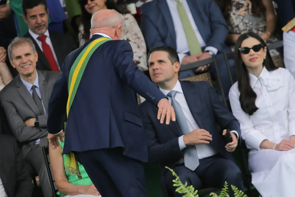 Presidente da Câmara Hugo Motta e Lula Presidente da Câmara Hugo Motta e Lula