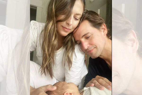 Maria Sharapova e o filho