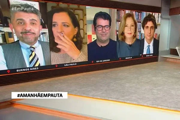 Jornalista Mônica Waldvogel aparece fumando ao vivo na GloboNews
