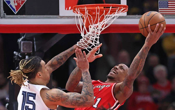 Grizzlies derrotam os Bulls