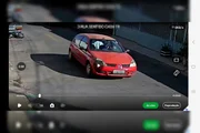 Carro vermelho que estaria rondando quadras no Guará Carro vermelho que estaria rondando quadras no Guará