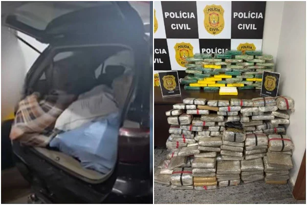 Volume de drogas do Comboio em carro choca moradores de Águas Claras