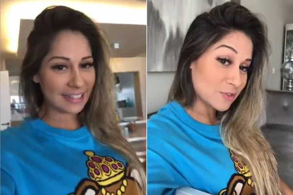 Prestes a dar à luz, Mayra Cardi exibe contrações em tempo real na web