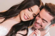 Sidney Sampaio e Luana Sales posam sorridentes Sidney Sampaio e Luana Sales posam sorridentes
