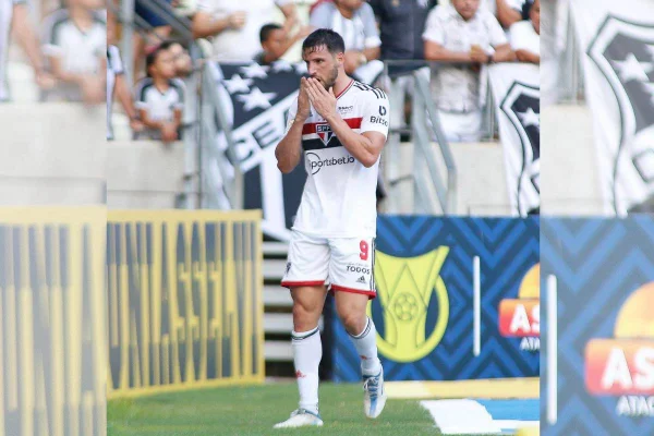 Calleri volta a marcar e São Paulo bate o Ceará no Brasileirão