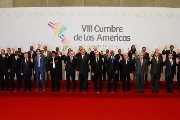 LíderesCúpula das Américas na VIII Cúpula das Américas