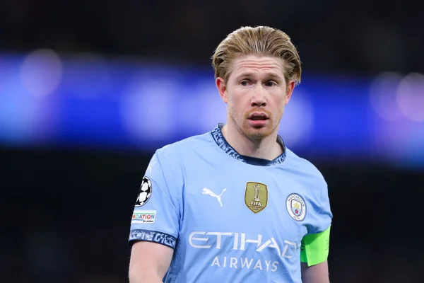 Imagem colorida de Kevin De Bruyne - Metrópoles