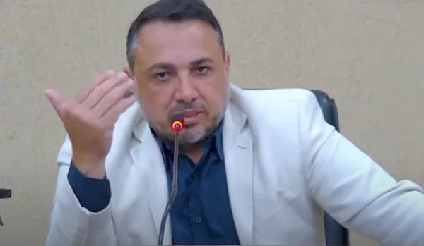Presidente da Câmara Municipal de Aparecida de Goiânia, André Fortaleza