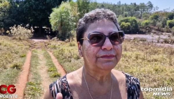 Imagem colorida sobrevivente relatando tragédia e agradecendo a Deus - Metrópoles