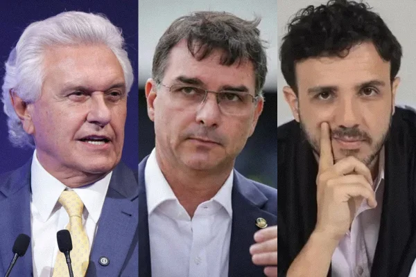 Caiado, Flávio e Renan