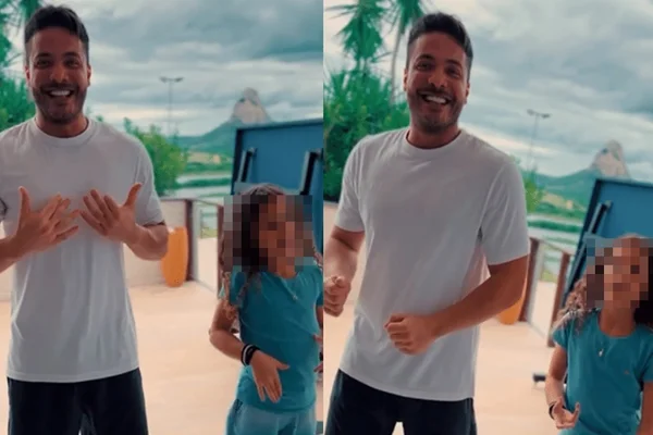 Wesley Safadão e a filha