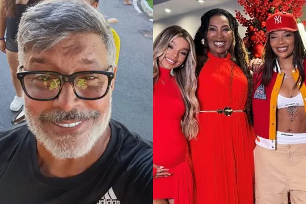 Montagem colorida de Ludmilla, Brunna Gonçalves, Silvana Oliveira e Alexandre Frota - Metrópoles