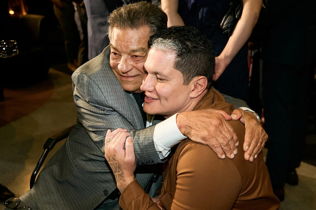 Victor Reis com o pai Erenito Dias Reis Victor Reis com o pai Erenito Dias Reis