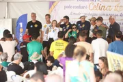 Celina também citou investimentos em infraestrutura na região Celina também citou investimentos em infraestrutura na região