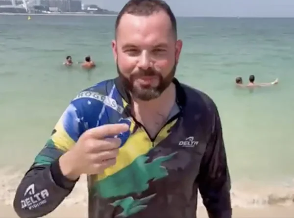 Jorge Seif, secretário da pesca, em viagem oficial a Dubai